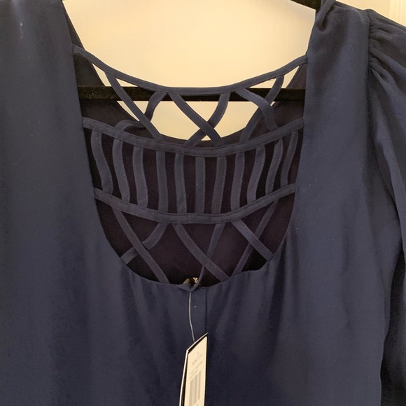 Big Strike USA Navy Dress - size M - Picture 3 of 7